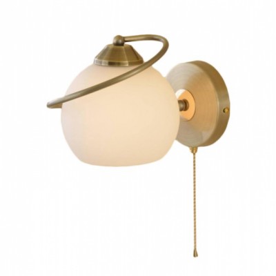 Citilux Лайма CL155312 Светильник настенный бра Citilux Лайма CL155312 Светильник настенный браМодерн<br><br><br>S освещ. до, м2: 6<br>Тип лампы: накаливания / энергосбережения / LED-светодиодная<br>Тип цоколя: E27<br>Количество ламп: 1<br>Ширина, мм: 160<br>MAX мощность ламп, Вт: 100<br>Размеры: Высота 16см, Ширина 16см, Глубина 21см, Выдувное молочнобелое стекло, С выключателем.Запасное стекло<br>Длина, мм: 210<br>Высота, мм: 160<br>Поверхность арматуры: глянцевый<br>Оттенок (цвет): белый<br>Цвет арматуры: золотой