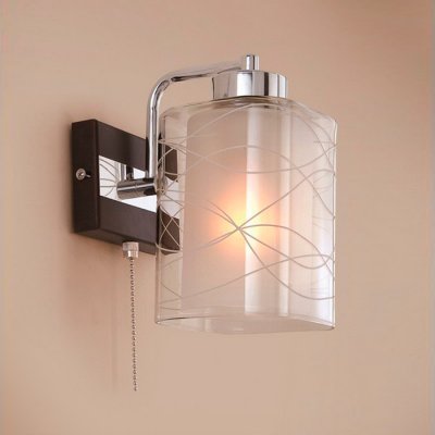 Citilux Румба CL159311 Светильник настенный бра Citilux Румба CL159311 Светильник настенный браСовременные<br><br><br>S освещ. до, м2: 5<br>Тип лампы: накаливания / энергосбережения / LED-светодиодная<br>Тип цоколя: E27<br>Цвет арматуры: серебристый хром, венге<br>Количество ламп: 1<br>Ширина, мм: 150<br>Расстояние от стены, мм: 180<br>Высота, мм: 250<br>MAX мощность ламп, Вт: 75