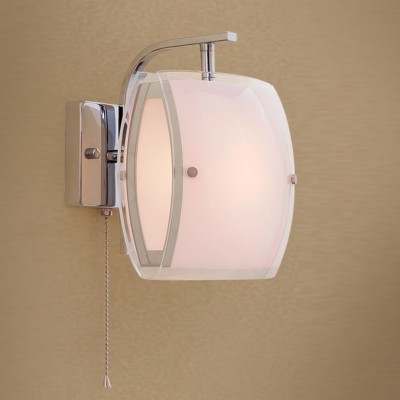 Citilux Берген CL161311 Светильник настенный бра Citilux Берген CL161311 Светильник настенный браХай-тек<br><br><br>Тип лампы: Накаливания / энергосбережения / светодиодная<br>Тип цоколя: E27<br>Количество ламп: 1<br>Ширина, мм: 180<br>MAX мощность ламп, Вт: 75<br>Размеры: Ширина 18см, Высота 21см, Глубина 18см, С выключателем<br>Длина, мм: 180<br>Высота, мм: 210<br>Цвет арматуры: серебристый