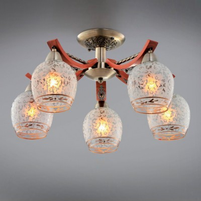 Citilux CL165153 Люстра Citilux CL165153 ЛюстраПотолочные<br>Компания «Светодом» предлагает широкий ассортимент люстр от известных производителей. Представленные в нашем каталоге товары выполнены из современных материалов и обладают отличным качеством. Благодаря широкому ассортименту Вы сможете найти у нас люстру под любой интерьер. Мы предлагаем как классические варианты, так и современные модели, отличающиеся лаконичностью и простотой форм. Стильная люстра Citilux CL165153 станет украшением любого дома. Эта модель от известного производителя не оставит равнодушным ценителей красивых и оригинальных предметов интерьера. Люстра Citilux CL165153 обеспечит равномерное распределение света по всей комнате. При выборе обратите внимание на характеристики, позволяющие приобрести наиболее подходящую модель. Купить понравившуюся люстру по доступной цене Вы можете в интернет-магазине «Светодом».<br><br>Установка на натяжной потолок: Да<br>S освещ. до, м2: 20<br>Крепление: Планка<br>Тип лампы: накаливания / энергосбережения / LED-светодиодная<br>Тип цоколя: E14<br>Количество ламп: 5<br>MAX мощность ламп, Вт: 60<br>Диаметр, мм мм: 560<br>Размеры: Диаметр 56см, Высота 26см, Стекло с узором<br>Высота, мм: 260<br>Поверхность арматуры: глянцевый, матовый, рельефный<br>Цвет арматуры: бронзовый, коричневый