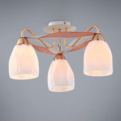 Citilux CL167131 Люстра Citilux CL167131 ЛюстраПотолочные<br>Компания «Светодом» предлагает широкий ассортимент люстр от известных производителей. Представленные в нашем каталоге товары выполнены из современных материалов и обладают отличным качеством. Благодаря широкому ассортименту Вы сможете найти у нас люстру под любой интерьер. Мы предлагаем как классические варианты, так и современные модели, отличающиеся лаконичностью и простотой форм. Стильная люстра Citilux CL167131 станет украшением любого дома. Эта модель от известного производителя не оставит равнодушным ценителей красивых и оригинальных предметов интерьера. Люстра Citilux CL167131 обеспечит равномерное распределение света по всей комнате. При выборе обратите внимание на характеристики, позволяющие приобрести наиболее подходящую модель. Купить понравившуюся люстру по доступной цене Вы можете в интернет-магазине «Светодом». Мы предлагаем доставку не только по Москве и Екатеринбурге, но и по всей России.<br><br>Установка на натяжной потолок: Да<br>S освещ. до, м2: 15<br>Крепление: Планка<br>Тип лампы: накаливания / энергосбережения / LED-светодиодная<br>Тип цоколя: E27<br>Количество ламп: 3<br>MAX мощность ламп, Вт: 75<br>Диаметр, мм мм: 500<br>Размеры: Диаметр 50см, Высота 25см, Белое выдувное стекло<br>Высота, мм: 250<br>Поверхность арматуры: глянцевый, матовый<br>Цвет арматуры: белый, золотой