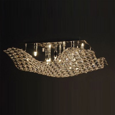 Citilux Манта CL399191 Люстра Citilux Манта CL399191 ЛюстраПотолочные<br>Дополнительно рекомендуем посмотреть другие хрустальные люстры и светильники из данной серии. Модель - люстры Citilux CL399191 Манта замечательно впишется в задуманный Вами интерьер зала, гостиной или спальни. Купите хрустальную люстру уже сегодня и Вы поймете превосходство светильников перед другими направлениями освещения. Основное превосходство хрусталя - это отражение и преломление света во всем пространстве, а отсутствие абажуров не съест получаемый световой поток от горящих ламп!<br><br>Установка на натяжной потолок: Ограничено<br>S освещ. до, м2: 36<br>Крепление: планка<br>Тип лампы: галогенная / LED-светодиодная<br>Тип цоколя: G9<br>Количество ламп: 9<br>Ширина, мм: 530<br>MAX мощность ламп, Вт: 60<br>Размеры: Габариты 53х53см. Высота 16 см. Арматура - хром.<br>Длина, мм: 530<br>Высота, мм: 160<br>Поверхность арматуры: глянцевый<br>Цвет арматуры: серебристый