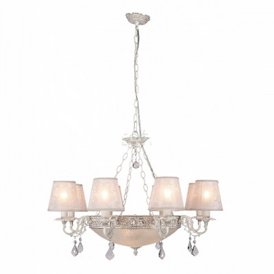 Citilux CL424181 Люстра подвесная Citilux CL424181 Люстра подвеснаяПодвесные<br>Компания «Светодом» предлагает широкий ассортимент люстр от известных производителей. Представленные в нашем каталоге товары выполнены из современных материалов и обладают отличным качеством. Благодаря широкому ассортименту Вы сможете найти у нас люстру под любой интерьер. Мы предлагаем как классические варианты, так и современные модели, отличающиеся лаконичностью и простотой форм. Стильная люстра Citilux CL424181 станет украшением любого дома. Эта модель от известного производителя не оставит равнодушным ценителей красивых и оригинальных предметов интерьера. Люстра Citilux CL424181 обеспечит равномерное распределение света по всей комнате. При выборе обратите внимание на характеристики, позволяющие приобрести наиболее подходящую модель. Купить понравившуюся люстру по доступной цене Вы можете в интернет-магазине «Светодом».<br><br>S освещ. до, м2: 29<br>Тип лампы: накаливания / энергосбережения / LED-светодиодная<br>Тип цоколя: E14<br>Количество ламп: 11<br>MAX мощность ламп, Вт: 40<br>Размеры: Диаметр 80см, Высота без цепи 51см, В центральном плафоне 3 лампы Е28<br>Поверхность арматуры: глянцевый, рельефный<br>Цвет арматуры: белый с золотым