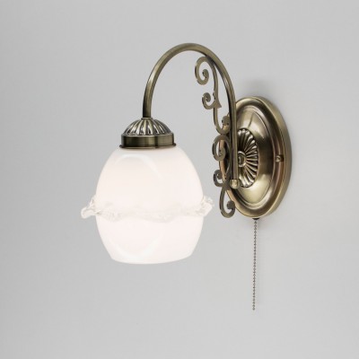 Citilux Кампана CL432311 Светильник настенный бра Citilux Кампана CL432311 Светильник настенный браФлористика<br><br><br>Тип лампы: накаливания / энергосбережения / LED-светодиодная<br>Тип цоколя: E27<br>Количество ламп: 1<br>Ширина, мм: 280<br>MAX мощность ламп, Вт: 75<br>Длина, мм: 145<br>Высота, мм: 235