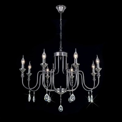 Citilux Рига CL437184 Люстра Citilux Рига CL437184 ЛюстраПодвесные<br>Компания «Светодом» предлагает широкий ассортимент люстр от известных производителей. Представленные в нашем каталоге товары выполнены из современных материалов и обладают отличным качеством. Благодаря широкому ассортименту Вы сможете найти у нас люстру под любой интерьер. Мы предлагаем как классические варианты, так и современные модели, отличающиеся лаконичностью и простотой форм. <br>Стильная люстра Citilux CL437184 станет украшением любого дома. Эта модель от известного производителя не оставит равнодушным ценителей красивых и оригинальных предметов интерьера. Люстра Citilux CL437184 обеспечит равномерное распределение света по всей комнате. При выборе обратите внимание на характеристики, позволяющие приобрести наиболее подходящую модель. <br>Купить понравившуюся люстру по доступной цене Вы можете в интернет-магазине «Светодом». Мы предлагаем доставку не только по Москве и Екатеринбурге, но и по всей России.<br><br>Установка на натяжной потолок: Да<br>S освещ. до, м2: 24<br>Крепление: Крюк<br>Тип лампы: Накаливания / энергосбережения / светодиодная<br>Тип цоколя: E14<br>Количество ламп: 8<br>MAX мощность ламп, Вт: 60<br>Диаметр, мм мм: 400