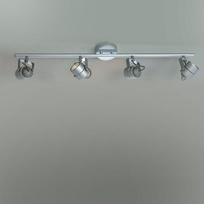 Citilux CL525541 Светильник поворотный спот Citilux CL525541 Светильник поворотный спотС 4 лампами<br>Светильники-споты – это оригинальные изделия с современным дизайном. Они позволяют не ограничивать свою фантазию при выборе освещения для интерьера. Такие модели обеспечивают достаточно качественный свет. Благодаря компактным размерам Вы можете использовать несколько спотов для одного помещения. Интернет-магазин «Светодом» предлагает необычный светильник-спот Citilux CL525541 по привлекательной цене. Эта модель станет отличным дополнением к люстре, выполненной в том же стиле. Перед оформлением заказа изучите характеристики изделия. Купить светильник-спот Citilux CL525541 в нашем онлайн-магазине Вы можете либо с помощью формы на сайте, либо по указанным выше телефонам. Обратите внимание, что мы предлагаем доставку не только по Москве и Екатеринбургу, но и всем остальным российским городам.<br><br>S освещ. до, м2: 13<br>Тип лампы: галогенная / LED-светодиодная<br>Тип цоколя: GU10<br>Количество ламп: 4<br>Ширина, мм: 560<br>MAX мощность ламп, Вт: 50<br>Размеры: Диаметр основания 10см, Трубка 56см, Размер головки 8см<br>Высота, мм: 80<br>Поверхность арматуры: глянцевый<br>Цвет арматуры: серебристый