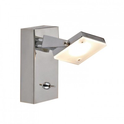 Citilux Кода CL551511 Светильник поворотный спот Citilux Кода CL551511 Светильник поворотный спотОдиночные<br>Светильники-споты – это оригинальные изделия с современным дизайном. Они позволяют не ограничивать свою фантазию при выборе освещения для интерьера. Такие модели обеспечивают достаточно качественный свет. Благодаря компактным размерам Вы можете использовать несколько спотов для одного помещения. <br>Интернет-магазин «Светодом» предлагает необычный светильник-спот Citilux CL551511 по привлекательной цене. Эта модель станет отличным дополнением к люстре, выполненной в том же стиле. Перед оформлением заказа изучите характеристики изделия. <br>Купить светильник-спот Citilux CL551511 в нашем онлайн-магазине Вы можете либо с помощью формы на сайте, либо по указанным выше телефонам. Обратите внимание, что мы предлагаем доставку не только по Москве и Екатеринбургу, но и всем остальным российским городам.<br><br>S освещ. до, м2: 3<br>Цветовая t, К: 3000<br>Тип лампы: LED - светодиодная<br>Тип цоколя: LED*5W*3000K<br>Количество ламп: 1<br>Ширина, мм: 70<br>Длина, мм: 140<br>Высота, мм: 120<br>Поверхность арматуры: глянцевый<br>Оттенок (цвет): белый<br>Цвет арматуры: серебристый хром