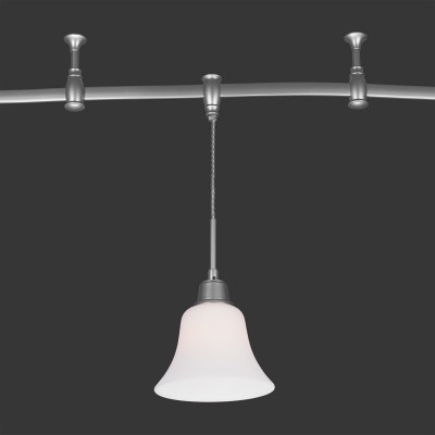 Citilux Модерн CL560211 Трековый светильник Citilux Модерн CL560211 Трековый светильникСветильники для трека<br><br><br>Тип лампы: накаливания / энергосбережения / LED-светодиодная<br>Тип цоколя: E27<br>Количество ламп: 1<br>MAX мощность ламп, Вт: 75<br>Диаметр, мм мм: 175<br>Высота, мм: 400 - 1910<br>Цвет арматуры: Серебр