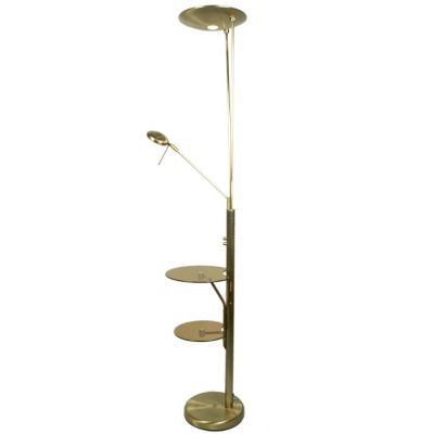 Citilux Тандем CL801003F Торшер Citilux Тандем CL801003F ТоршерСовременные<br>Торшер – это не просто функциональный предмет интерьера, позволяющий обеспечить дополнительное освещение, но и оригинальный декоративный элемент. Интернет-магазин «Светодом» предлагает стильные модели от известных производителей по доступным ценам. У нас Вы найдете и классические напольные светильники, и современные варианты. Торшер Citilux Тандем CL801003F Торшер сразу же привлекает внимание благодаря своему необычному дизайну. Модель выполнена из качественных материалов, что обеспечит ее надежную и долговечную работу. Такой напольный светильник можно использовать для интерьера не только гостиной, но и спальни или кабинета. Купить торшер Citilux Тандем CL801003F Торшер по выгодной стоимости Вы можете с помощью нашего сайта. У нас склады в Москве, Екатеринбурге, Санкт-Петербурге, Новосибирске и другим городам России.<br><br>S освещ. до, м2: 10<br>Тип лампы: галогенная / LED-светодиодная<br>Тип цоколя: R7s*300W + G9*40W<br>Количество ламп: 2<br>Размеры: Торшер с 2 стеклянными столиками, USB зарядным устройством на 2 гнезда, потолочная лампв 300Вт с диммером, лампа для чтения 40 Вт с диммером, высота 185см.<br>Высота, мм: 1850<br>Оттенок (цвет): бронзовый<br>Цвет арматуры: бронзовый