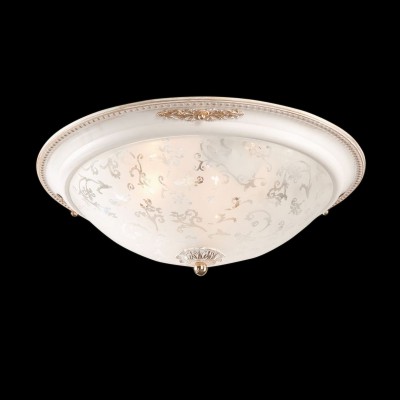 Люстра Maytoni CL907-03-W Geometry 4 Люстра Maytoni CL907-03-W Geometry 4Круглые<br>Аккуратный и изящный вид потолочной люстры от фирмы Майтони довершит образ комнаты. На фото можно подробно разглядеть все элементы потолочной люстры Maytoni Geometry 4 CL907-03-W. Выполненная в стиле барокко, она имеет белое основание и полуматовый стеклянный плафон с узором, а золотые элементы добавляют изысканности всей конструкции. Мягкий свет от лампы дадут три лампочки, которые необходимо купить заранее, так как они не входят в стоимость товара. Монтажная пластина для крепления позволит установить люстру Maytoni самостоятельно. Привлекательная цена данной люстры, несомненно, станет решающим акцентом при покупке.<br><br>Установка на натяжной потолок: Ограничено<br>S освещ. до, м2: 8<br>Крепление: Планка<br>Тип лампы: накаливания / энергосбережения / LED-светодиодная<br>Тип цоколя: E27<br>Количество ламп: 3<br>MAX мощность ламп, Вт: 40<br>Диаметр, мм мм: 430<br>Высота, мм: 140<br>Цвет арматуры: белый с золотистой патиной