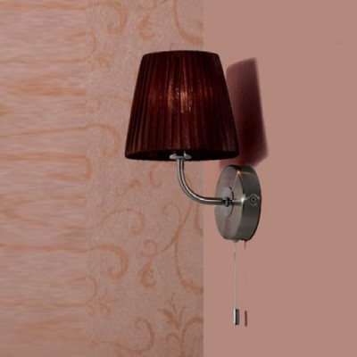 Citilux Шоколадный CL913312 Светильник настенный бра Citilux Шоколадный CL913312 Светильник настенный браКлассика<br><br><br>S освещ. до, м2: 2<br>Тип лампы: накаливания / энергосбережения / LED-светодиодная<br>Тип цоколя: E14<br>Количество ламп: 1<br>Ширина, мм: 160<br>MAX мощность ламп, Вт: 40<br>Размеры: Высота 28см, Ширина16см, Глубина 18см, с Выключателем<br>Расстояние от стены, мм: 180<br>Высота, мм: 280<br>Поверхность арматуры: глянцевый<br>Цвет арматуры: серебристый