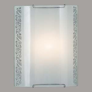 Citilux Вьюнок CL921010 Светильник настенный бра Citilux Вьюнок CL921010 Светильник настенный браНакладные<br><br><br>S освещ. до, м2: 6<br>Тип лампы: накаливания / энергосбережения / LED-светодиодная<br>Тип цоколя: E27<br>Количество ламп: 1<br>Ширина, мм: 200<br>MAX мощность ламп, Вт: 100<br>Размеры: Стеклянный рассеиватель, Высота 25см, Ширина 20см, Глубина 9см.<br>Расстояние от стены, мм: 90<br>Высота, мм: 250<br>Поверхность арматуры: глянцевый<br>Цвет арматуры: серебристый