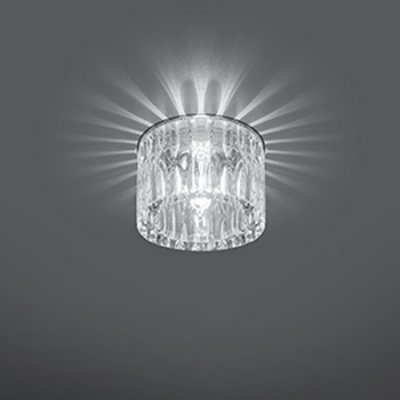 Светильник Gauss Crystal CR016 Кристал, G9 Светильник Gauss Crystal CR016 Кристал, G9Декоративные<br>Встраиваемые светильники – популярное осветительное оборудование, которое можно использовать в качестве основного источника или в дополнение к люстре. Они позволяют создать нужную атмосферу атмосферу и привнести в интерьер уют и комфорт. Интернет-магазин «Светодом» предлагает стильный встраиваемый светильник Gauss Crystal CR016. Данная модель достаточно универсальна, поэтому подойдет практически под любой интерьер. Перед покупкой не забудьте ознакомиться с техническими параметрами, чтобы узнать тип цоколя, площадь освещения и другие важные характеристики. Приобрести встраиваемый светильник Gauss Crystal CR016 в нашем онлайн-магазине Вы можете либо с помощью «Корзины», либо по контактным номерам. Мы развозим заказы по Москве, Екатеринбургу и остальным российским городам.<br><br>S освещ. до, м2: 3<br>Тип лампы: галогенная<br>Тип цоколя: G9<br>Количество ламп: 1<br>MAX мощность ламп, Вт: 50<br>Диаметр, мм мм: 80<br>Диаметр врезного отверстия, мм: 55<br>Высота, мм: 70<br>Цвет арматуры: серебристый