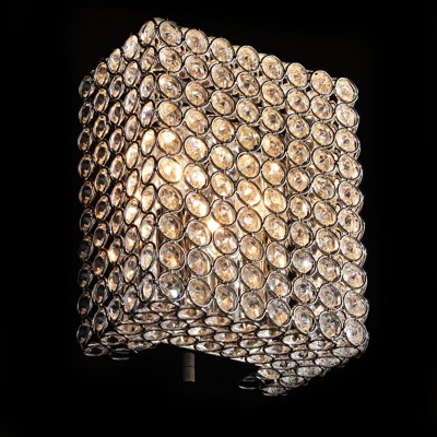 Citilux Арена CL319421 Светильник настенный бра Citilux Арена CL319421 Светильник настенный браХрустальные<br><br><br>S освещ. до, м2: 8<br>Тип лампы: накаливания / энергосбережения / LED-светодиодная<br>Тип цоколя: E14<br>Количество ламп: 2<br>Ширина, мм: 160<br>MAX мощность ламп, Вт: 60<br>Размеры: Высота 20см, Ширина 16см, Глубина 10см<br>Длина, мм: 100<br>Высота, мм: 200<br>Поверхность арматуры: глянцевый<br>Оттенок (цвет): прозрачный, хром<br>Цвет арматуры: серебристый хром