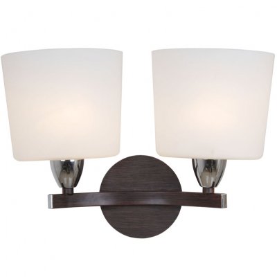 Citilux Астра CL138321 Светильник настенный бра Citilux Астра CL138321 Светильник настенный браСовременные<br>Элегантный настенный светильник Citilux CL138321 – прекрасный вариант для «завершения» светового оформления интерьера в стиле «модерн»! Два белых матовых плафона из выдувного стекла гармонично и эффектно сочетаются с арматурой насыщенного коричневого оттенка и создают очаровательный образ, который будет привлекать восхищенные взгляды Ваших гостей. Создаваемое освещение достигает 4 кв.м., поэтому бра можно использовать в качестве «полезной» подсветки, например, кресла, в котором Вы читаете, прикроватной тумбочки и т.п. Рекомендуем Вам приобретать светильник в комплекте из нескольких экземпляров и люстрой из этой же серии, чтобы интерьер комнаты выглядел «цельным», гармоничным и совершенным.<br><br>S освещ. до, м2: 8<br>Крепление: настенное<br>Тип лампы: накаливания / энергосбережения / LED-светодиодная<br>Тип цоколя: E14<br>Количество ламп: 2<br>Ширина, мм: 310<br>MAX мощность ламп, Вт: 60<br>Размеры: С Выключателем, Высота 22см, Ширина 31см, Глубина 12см, Белое выдувное стекло<br>Расстояние от стены, мм: 120<br>Высота, мм: 220<br>Поверхность арматуры: матовый, глянцевый<br>Оттенок (цвет): белый<br>Цвет арматуры: серебристый хром, венге
