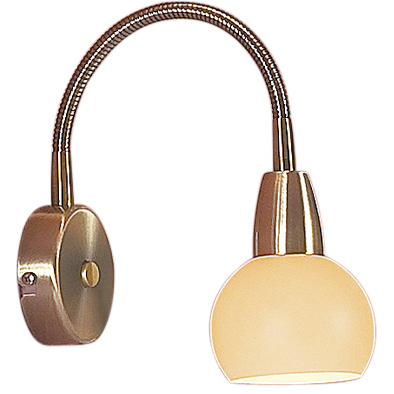 Citilux Бонго CL516313 Светильник настенный бра Citilux Бонго CL516313 Светильник настенный браГибкие<br>Также рекомендуем посмотреть другие споты и трек-системы из серии Бонго. Спот CL516313 CITILUX - Дания из коллекции Бонго - отличная возможность украсить абсолютно любое пространство.<br><br>S освещ. до, м2: 4<br>Тип лампы: накаливания / энергосбережения / LED-светодиодная<br>Тип цоколя: E14<br>Количество ламп: 1<br>Ширина, мм: 90<br>MAX мощность ламп, Вт: 60<br>Размеры: С выключателем, Длина гибкой части 22см, Размер головки 11,5см.<br>Расстояние от стены, мм: 220<br>Высота, мм: 220<br>Поверхность арматуры: матовый<br>Цвет арматуры: бронзовый