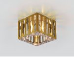 Светильник точечный Ambrella D1012 GD золото гальваника G9 CRYSTAL SPOT