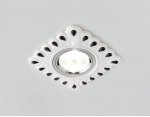 Светильник точечный Ambrella D5550 W/BK белый тонированный керамика ORGANIC SPOT