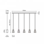 Светильник Fabbian D69A0500 Vicky