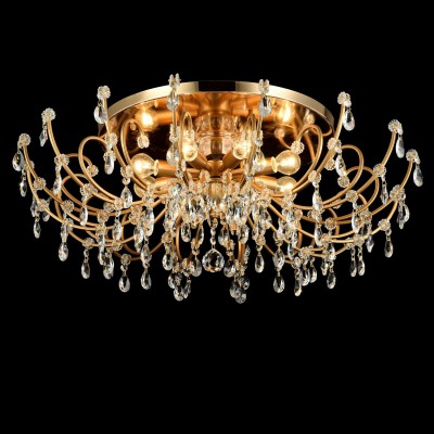 Люстра Maytoni DIA002-08-G Lucia Люстра Maytoni DIA002-08-G LuciaПотолочные<br>Компания «Светодом» предлагает широкий ассортимент люстр от известных производителей. Представленные в нашем каталоге товары выполнены из современных материалов и обладают отличным качеством. Благодаря широкому ассортименту Вы сможете найти у нас люстру под любой интерьер. Мы предлагаем как классические варианты, так и современные модели, отличающиеся лаконичностью и простотой форм. Стильная люстра Maytoni DIA002-08-G станет украшением любого дома. Эта модель от известного производителя не оставит равнодушным ценителей красивых и оригинальных предметов интерьера. Люстра Maytoni DIA002-08-G обеспечит равномерное распределение света по всей комнате. При выборе обратите внимание на характеристики, позволяющие приобрести наиболее подходящую модель. Купить понравившуюся люстру по доступной цене Вы можете в интернет-магазине «Светодом». Мы предлагаем доставку не только по Москве и Екатеринбурге, но и по всей России.<br><br>Установка на натяжной потолок: Да<br>S освещ. до, м2: 24<br>Крепление: планка<br>Тип товара: Люстра<br>Скидка, %: 31<br>Тип лампы: накаливания / энергосбережения / LED-светодиодная<br>Тип цоколя: E14<br>Количество ламп: 8<br>MAX мощность ламп, Вт: 60<br>Диаметр, мм мм: 740<br>Длина цепи/провода, мм: 0<br>Высота, мм: 270<br>Цвет арматуры: золотой