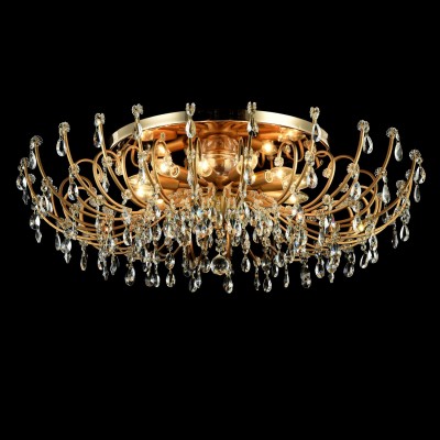 Люстра Maytoni DIA002-12-G Lucia Люстра Maytoni DIA002-12-G LuciaПотолочные<br>Компания «Светодом» предлагает широкий ассортимент люстр от известных производителей. Представленные в нашем каталоге товары выполнены из современных материалов и обладают отличным качеством. Благодаря широкому ассортименту Вы сможете найти у нас люстру под любой интерьер. Мы предлагаем как классические варианты, так и современные модели, отличающиеся лаконичностью и простотой форм. Стильная люстра Maytoni DIA002-12-G станет украшением любого дома. Эта модель от известного производителя не оставит равнодушным ценителей красивых и оригинальных предметов интерьера. Люстра Maytoni DIA002-12-G обеспечит равномерное распределение света по всей комнате. При выборе обратите внимание на характеристики, позволяющие приобрести наиболее подходящую модель. Купить понравившуюся люстру по доступной цене Вы можете в интернет-магазине «Светодом».<br><br>Установка на натяжной потолок: Да<br>S освещ. до, м2: 36<br>Крепление: планка<br>Тип лампы: накаливания / энергосбережения / LED-светодиодная<br>Тип цоколя: E14<br>Количество ламп: 12<br>MAX мощность ламп, Вт: 60<br>Диаметр, мм мм: 880<br>Длина цепи/провода, мм: 0<br>Высота, мм: 270<br>Цвет арматуры: золотой