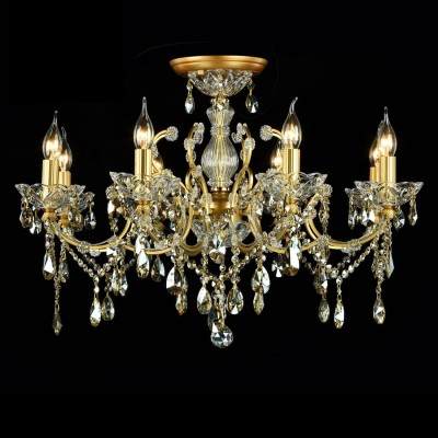 Люстра Maytoni DIA004-08-G Sevilla Люстра Maytoni DIA004-08-G SevillaПотолочные<br>Компания «Светодом» предлагает широкий ассортимент люстр от известных производителей. Представленные в нашем каталоге товары выполнены из современных материалов и обладают отличным качеством. Благодаря широкому ассортименту Вы сможете найти у нас люстру под любой интерьер. Мы предлагаем как классические варианты, так и современные модели, отличающиеся лаконичностью и простотой форм. <br>Стильная люстра Maytoni DIA004-08-G станет украшением любого дома. Эта модель от известного производителя не оставит равнодушным ценителей красивых и оригинальных предметов интерьера. Люстра Maytoni DIA004-08-G обеспечит равномерное распределение света по всей комнате. При выборе обратите внимание на характеристики, позволяющие приобрести наиболее подходящую модель. <br>Купить понравившуюся люстру по доступной цене Вы можете в интернет-магазине «Светодом».<br><br>Установка на натяжной потолок: Да<br>S освещ. до, м2: 24<br>Крепление: крюк<br>Тип лампы: накаливания / энергосбережения / LED-светодиодная<br>Тип цоколя: E14<br>Количество ламп: 8<br>MAX мощность ламп, Вт: 60<br>Диаметр, мм мм: 760<br>Длина цепи/провода, мм: 400<br>Высота, мм: 520<br>Цвет арматуры: золотой