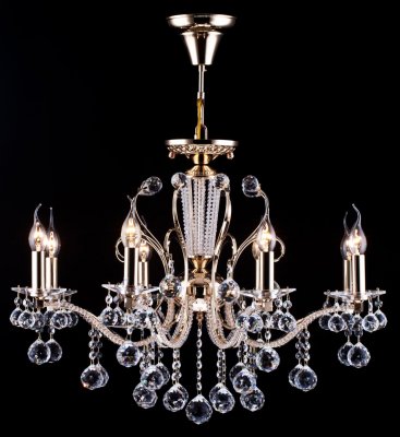 Люстра Maytoni DIA130-08-G DIA130 Люстра Maytoni DIA130-08-G DIA130Подвесные<br>Компания «Светодом» предлагает широкий ассортимент люстр от известных производителей. Представленные в нашем каталоге товары выполнены из современных материалов и обладают отличным качеством. Благодаря широкому ассортименту Вы сможете найти у нас люстру под любой интерьер. Мы предлагаем как классические варианты, так и современные модели, отличающиеся лаконичностью и простотой форм. Стильная люстра Maytoni DIA130-08-G станет украшением любого дома. Эта модель от известного производителя не оставит равнодушным ценителей красивых и оригинальных предметов интерьера. Люстра Maytoni DIA130-08-G обеспечит равномерное распределение света по всей комнате. При выборе обратите внимание на характеристики, позволяющие приобрести наиболее подходящую модель. Купить понравившуюся люстру по доступной цене Вы можете в интернет-магазине «Светодом».<br><br>Установка на натяжной потолок: Да<br>S освещ. до, м2: 21<br>Крепление: Планка<br>Тип лампы: накаливания / энергосбережения / LED-светодиодная<br>Тип цоколя: E14<br>Количество ламп: 8<br>MAX мощность ламп, Вт: 40<br>Диаметр, мм мм: 720<br>Длина цепи/провода, мм: 110<br>Высота, мм: 830 - 1830<br>Цвет арматуры: золотой