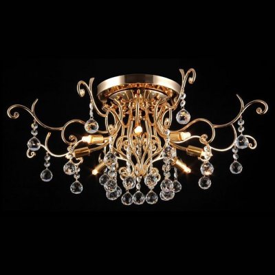 Люстра Maytoni DIA760-08-B Frost Люстра Maytoni DIA760-08-B FrostПотолочные<br>Великолепный осветительный прибор, для которого производитель Maytoni выбрал популярный сегодня стиль модерн, станет роскошным дополнением помпезного интерьера спальни или гостиной, если Вы решитесь на покупку изделия по весьма лояльной, привлекательной цене. Лишь взглянув на фото хрустальной люстры Maytoni DIA760-08-B, изготовленной с использованием благородного металла цвета бронза и изысканного прозрачного хрусталя, понимаешь, что стоимость товара, представленная на странице, невероятно адекватна. Хрустальная люстра от Майтони соединяет в себе отличное немецкое качество и невероятно привлекательную внешность. Крупное основание, имеющее тип крепления монтажная пластина, удерживает десятки витых декоративных элементов, украшенных крупными хрустальными подвесками. Эта удивительная конструкция мерцает светом ламп с цоколем G9, которые надежно замаскированы в этом сказочном плетении.<br><br>Установка на натяжной потолок: Да<br>S освещ. до, м2: 32<br>Крепление: Планка<br>Тип лампы: галогенная / LED-светодиодная<br>Тип цоколя: G9<br>Количество ламп: 8<br>MAX мощность ламп, Вт: 60<br>Диаметр, мм мм: 650<br>Длина цепи/провода, мм: 0<br>Высота, мм: 320<br>Цвет арматуры: бронзовый