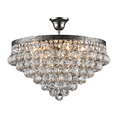 Люстра Maytoni DIA783-CL46-6-N Gala Люстра Maytoni DIA783-CL46-6-N GalaПотолочные<br><br><br>Тип лампы: Накаливания / энергосбережения / светодиодная<br>Тип цоколя: E27<br>Количество ламп: 6<br>MAX мощность ламп, Вт: 60<br>Диаметр, мм мм: 460<br>Высота, мм: 400<br>Цвет арматуры: серебристый никель