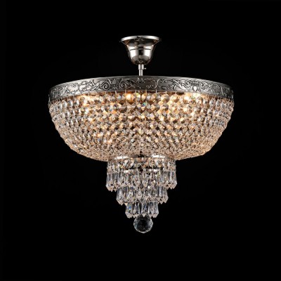 Люстра Maytoni DIA890-CL-05-N Palace Люстра Maytoni DIA890-CL-05-N PalaceПотолочные<br><br><br>S освещ. до, м2: 15<br>Тип лампы: Накаливания / энергосбережения / светодиодная<br>Тип цоколя: E27<br>Цвет арматуры: серебристый никель<br>Количество ламп: 5<br>Диаметр, мм мм: 400<br>Высота, мм: 435<br>MAX мощность ламп, Вт: 60