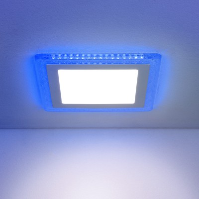 Светильник Downlight Электростандарт DLS024 18W 4200K подсветка Blue, DLS024 12+6W 4200K подсветка Blue 
Светильник Downlight Электростандарт DLS024 18W 4200K подсветка Blue, DLS024 12+6W 4200K подсветка Blue