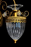 Плафон стекло с декором 180*155мм Arte lamp A4410AP Schelenberg