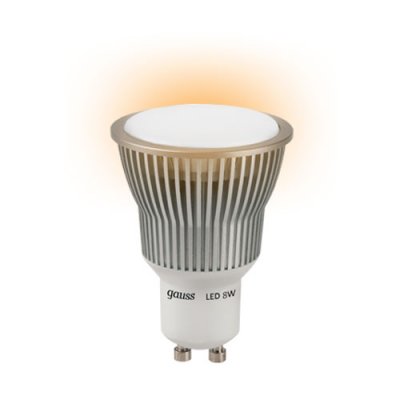 Лампа Gauss LED GU10 8W SMD AC220-240V 2700K ЕВ101106108 Лампа Gauss LED GU10 8W SMD AC220-240V 2700K ЕВ101106108Зеркальные Gu10<br>В интернет-магазине «Светодом» можно купить не только люстры и светильники, но и лампочки. В нашем каталоге представлены светодиодные, галогенные, энергосберегающие модели и лампы накаливания. В ассортименте имеются изделия разной мощности, поэтому у нас Вы сможете приобрести все необходимое для освещения. Лампа Gauss EB101106108 обеспечит отличное качество освещения. При покупке ознакомьтесь с параметрами в разделе «Характеристики», чтобы не ошибиться в выборе. Там же указано, для каких осветительных приборов Вы можете использовать лампу Gauss EB101106108Gauss EB101106108. Для оформления покупки воспользуйтесь «Корзиной». При наличии вопросов Вы можете позвонить нашим менеджерам по одному из контактных номеров. Мы доставляем заказы в Москву, Екатеринбург и другие города России.<br><br>Тип товара: лампа светодиодная LED<br>Тип лампы: LED - светодиодная<br>Тип цоколя: GU10<br>MAX мощность ламп, Вт: 8<br>Диаметр, мм мм: 50<br>Высота, мм: 71