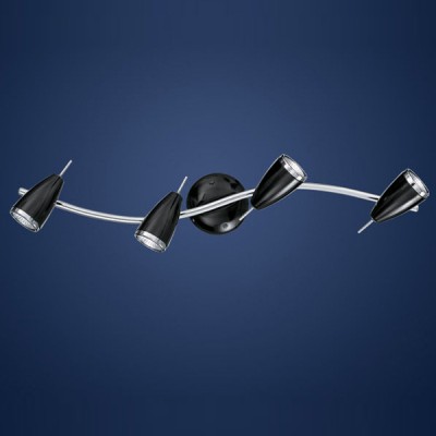 Eglo RICCIO 90363 Светильник поворотный спот Eglo RICCIO 90363 Светильник поворотный спотТройные<br>Светильники-споты – это оригинальные изделия с современным дизайном. Они позволяют не ограничивать свою фантазию при выборе освещения для интерьера. Такие модели обеспечивают достаточно качественный свет. Благодаря компактным размерам Вы можете использовать несколько спотов для одного помещения. Интернет-магазин «Светодом» предлагает необычный светильник-спот Eglo 90363 по привлекательной цене. Эта модель станет отличным дополнением к люстре, выполненной в том же стиле. Перед оформлением заказа изучите характеристики изделия. Купить светильник-спот Eglo 90363 в нашем онлайн-магазине Вы можете либо с помощью формы на сайте, либо по указанным выше телефонам. Обратите внимание, что у нас склады не только в Москве и Екатеринбурге, но и других городах России.<br><br>S освещ. до, м2: 13<br>Тип лампы: галогенная / LED-светодиодная<br>Тип цоколя: GU10<br>Количество ламп: 4<br>MAX мощность ламп, Вт: 50<br>Длина, мм: 650<br>Цвет арматуры: серебристый