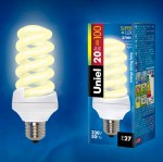 Лампа UNIEL ESL-S11-20/2700/E27 картон