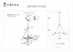 Подвесной светильник Freya FR1012-09-R Herbert
