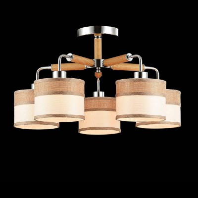 Freya Helen FR329-05-NG Люстра Freya Helen FR329-05-NG ЛюстраПотолочные<br>Компания «Светодом» предлагает широкий ассортимент люстр от известных производителей. Представленные в нашем каталоге товары выполнены из современных материалов и обладают отличным качеством. Благодаря широкому ассортименту Вы сможете найти у нас люстру под любой интерьер. Мы предлагаем как классические варианты, так и современные модели, отличающиеся лаконичностью и простотой форм. Стильная люстра Freya Helen FR329-07-NG Люстра станет украшением любого дома. Эта модель от известного производителя не оставит равнодушным ценителей красивых и оригинальных предметов интерьера. Люстра Freya Helen FR329-07-NG Люстра обеспечит равномерное распределение света по всей комнате. При выборе обратите внимание на характеристики, позволяющие приобрести наиболее подходящую модель. Купить понравившуюся люстру по доступной цене Вы можете в интернет-магазине «Светодом».<br><br>S освещ. до, м2: 10<br>Тип цоколя: E27<br>Количество ламп: 5<br>MAX мощность ламп, Вт: 40<br>Диаметр, мм мм: 600<br>Высота, мм: 330<br>Оттенок (цвет): Никель + светло коричневый