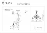 Потолочный светильник Freya FR405-05-R Driana