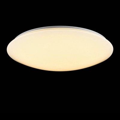 Freya Gloria FR999-45-W Светильник Freya Gloria FR999-45-W СветильникКруглые<br>Настенно-потолочные светильники – это универсальные осветительные варианты, которые подходят для вертикального и горизонтального монтажа. В интернет-магазине «Светодом» Вы можете приобрести подобные модели по выгодной стоимости. В нашем каталоге представлены как бюджетные варианты, так и эксклюзивные изделия от производителей, которые уже давно заслужили доверие дизайнеров и простых покупателей. Настенно-потолочный светильник Freya Gloria FR999-45-W Светильник станет прекрасным дополнением к основному освещению. Благодаря качественному исполнению и применению современных технологий при производстве эта модель будет радовать Вас своим привлекательным внешним видом долгое время. Приобрести настенно-потолочный светильник Freya Gloria FR999-45-W Светильник можно, находясь в любой точке России. Компания «Светодом» осуществляет доставку заказов не только по Москве и Екатеринбургу, но и в остальные города.<br><br>S освещ. до, м2: 20<br>Тип цоколя: LED 3600 LM<br>MAX мощность ламп, Вт: 50<br>Диаметр, мм мм: 495<br>Высота, мм: 100<br>Оттенок (цвет): Белый