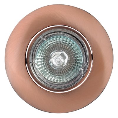 Светильник FT 203 RAB MR16 50w медь Светильник FT 203 RAB MR16 50w медьКруглые<br>Встраиваемые светильники – популярное осветительное оборудование, которое можно использовать в качестве основного источника или в дополнение к люстре. Они позволяют создать нужную атмосферу атмосферу и привнести в интерьер уют и комфорт. Интернет-магазин «Светодом» предлагает стильный встраиваемый светильник Degran FT 203 RAB MR16 50w медь. Данная модель достаточно универсальна, поэтому подойдет практически под любой интерьер. Перед покупкой не забудьте ознакомиться с техническими параметрами, чтобы узнать тип цоколя, площадь освещения и другие важные характеристики. Приобрести встраиваемый светильник Degran FT 203 RAB MR16 50w медь в нашем онлайн-магазине Вы можете либо с помощью «Корзины», либо по контактным номерам. Мы доставляем заказы по Москве, Екатеринбургу и остальным российским городам.<br><br>Тип товара: точечный встраиваемый светильник<br>Тип лампы: галогенная<br>Тип цоколя: GU5.3 (MR16)<br>MAX мощность ламп, Вт: 50<br>Диаметр, мм мм: 95<br>Диаметр врезного отверстия, мм: 78