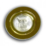 Светильник мебельный галогенный FT9216 арт.1, золото с лампой 20W