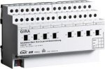 Gira KNX Актор 8-канальный 16 А контроль силы тока возм ручн упр DIN-рейка (G104600)