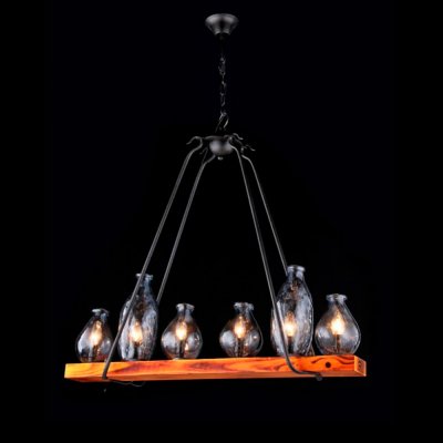 Люстра Maytoni H100-66-R House 4 Люстра Maytoni H100-66-R House 4Подвесные<br>Компания «Светодом» предлагает широкий ассортимент люстр от известных производителей. Представленные в нашем каталоге товары выполнены из современных материалов и обладают отличным качеством. Благодаря широкому ассортименту Вы сможете найти у нас люстру под любой интерьер. Мы предлагаем как классические варианты, так и современные модели, отличающиеся лаконичностью и простотой форм. <br>Стильная люстра Maytoni H100-66-R станет украшением любого дома. Эта модель от известного производителя не оставит равнодушным ценителей красивых и оригинальных предметов интерьера. Люстра Maytoni H100-66-R обеспечит равномерное распределение света по всей комнате. При выборе обратите внимание на характеристики, позволяющие приобрести наиболее подходящую модель. <br>Купить понравившуюся люстру по доступной цене Вы можете в интернет-магазине «Светодом». Мы предлагаем доставку не только по Москве и Екатеринбурге, но и по всей России.<br><br>Установка на натяжной потолок: Да<br>S освещ. до, м2: 16<br>Крепление: Крюк<br>Тип лампы: накаливания / энергосбережения / LED-светодиодная<br>Тип цоколя: E14<br>Количество ламп: 6<br>Ширина, мм: 170<br>MAX мощность ламп, Вт: 40<br>Длина цепи/провода, мм: 100<br>Длина, мм: 910<br>Высота, мм: 840<br>Цвет арматуры: коричневый