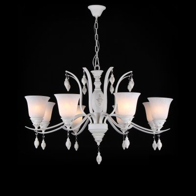Люстра Maytoni H103-08-W H103 Люстра Maytoni H103-08-W H103Подвесные<br>Компания «Светодом» предлагает широкий ассортимент люстр от известных производителей. Представленные в нашем каталоге товары выполнены из современных материалов и обладают отличным качеством. Благодаря широкому ассортименту Вы сможете найти у нас люстру под любой интерьер. Мы предлагаем как классические варианты, так и современные модели, отличающиеся лаконичностью и простотой форм. Стильная люстра Maytoni H103-08-W станет украшением любого дома. Эта модель от известного производителя не оставит равнодушным ценителей красивых и оригинальных предметов интерьера. Люстра Maytoni H103-08-W обеспечит равномерное распределение света по всей комнате. При выборе обратите внимание на характеристики, позволяющие приобрести наиболее подходящую модель. Купить понравившуюся люстру по доступной цене Вы можете в интернет-магазине «Светодом».<br><br>Установка на натяжной потолок: Да<br>S освещ. до, м2: 32<br>Крепление: Крюк<br>Тип лампы: накаливания / энергосбережения / LED-светодиодная<br>Тип цоколя: E27<br>Количество ламп: 8<br>MAX мощность ламп, Вт: 60<br>Диаметр, мм мм: 920<br>Длина цепи/провода, мм: 100<br>Высота, мм: 600 - 1600<br>Цвет арматуры: белый