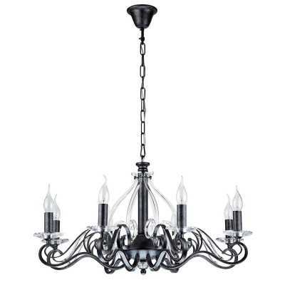 Люстра Maytoni H106-08-R Altberg Люстра Maytoni H106-08-R AltbergПодвесные<br>Компания «Светодом» предлагает широкий ассортимент люстр от известных производителей. Представленные в нашем каталоге товары выполнены из современных материалов и обладают отличным качеством. Благодаря широкому ассортименту Вы сможете найти у нас люстру под любой интерьер. Мы предлагаем как классические варианты, так и современные модели, отличающиеся лаконичностью и простотой форм. Стильная люстра Maytoni H106-08-R станет украшением любого дома. Эта модель от известного производителя не оставит равнодушным ценителей красивых и оригинальных предметов интерьера. Люстра Maytoni H106-08-R обеспечит равномерное распределение света по всей комнате. При выборе обратите внимание на характеристики, позволяющие приобрести наиболее подходящую модель. Купить понравившуюся люстру по доступной цене Вы можете в интернет-магазине «Светодом».<br><br>Установка на натяжной потолок: Да<br>S освещ. до, м2: 24<br>Крепление: Крюк<br>Тип лампы: накаливания / энергосбережения / LED-светодиодная<br>Тип цоколя: E14<br>Количество ламп: 8<br>MAX мощность ламп, Вт: 60<br>Диаметр, мм мм: 760<br>Длина цепи/провода, мм: 600<br>Высота, мм: 420<br>Цвет арматуры: черный