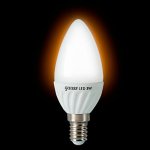 Лампа Gauss LED B35 Candle Crystal clear 3W E14 2700K НА103201103