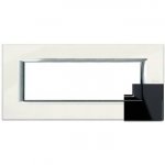 Legrand Bticino Axolute HA4806VNB Nighter Рамка 6 модулей прямоугольная