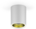 LED светильник накладной HD010 12W (белый золото) 3000K 79x100,900лм (HD010)