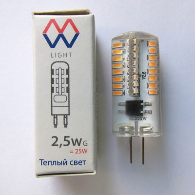 лампа Mw light LBMW0403 SMD лампа Mw light LBMW0403 SMDКапсульные G4 12v<br>В интернет-магазине «Светодом» можно купить не только люстры и светильники, но и лампочки. В нашем каталоге представлены светодиодные, галогенные, энергосберегающие модели и лампы накаливания. В ассортименте имеются изделия разной мощности, поэтому у нас Вы сможете приобрести все необходимое для освещения. Лампа Mw-light LBMW0403 обеспечит отличное качество освещения. При покупке ознакомьтесь с параметрами в разделе «Характеристики», чтобы не ошибиться в выборе. Там же указано, для каких осветительных приборов Вы можете использовать лампу Mw-light LBMW0403Mw-light LBMW0403. Для оформления покупки воспользуйтесь «Корзиной». При наличии вопросов Вы можете позвонить нашим менеджерам по одному из контактных номеров. Мы доставляем заказы в Москву, Екатеринбург и другие города России.<br><br>Цветовая t, К: WW - теплый белый 2700-3000 К<br>Тип лампы: LED - светодиодная<br>Тип цоколя: G4<br>Диаметр, мм мм: 16<br>Высота, мм: 43