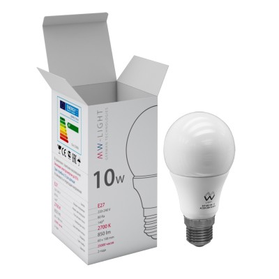 Светодиодная лампа Mw light LBMW27A04 SMD Светодиодная лампа Mw light LBMW27A04 SMDСтандартный вид<br>В интернет-магазине «Светодом» можно купить не только люстры и светильники, но и лампочки. В нашем каталоге представлены светодиодные, галогенные, энергосберегающие модели и лампы накаливания. В ассортименте имеются изделия разной мощности, поэтому у нас Вы сможете приобрести все необходимое для освещения. Лампа Mw-light LBMW27A04 обеспечит отличное качество освещения. При покупке ознакомьтесь с параметрами в разделе «Характеристики», чтобы не ошибиться в выборе. Там же указано, для каких осветительных приборов Вы можете использовать лампу Mw-light LBMW27A04Mw-light LBMW27A04. Для оформления покупки воспользуйтесь «Корзиной». При наличии вопросов Вы можете позвонить нашим менеджерам по одному из контактных номеров. Мы доставляем заказы в Москву, Екатеринбург и другие города России.<br><br>Цветовая t, К: WW - теплый белый 2700-3000 К<br>Тип лампы: LED - светодиодная<br>Тип цоколя: E27<br>MAX мощность ламп, Вт: 10<br>Диаметр, мм мм: 60<br>Высота, мм: 108<br>Общая мощность, Вт: 10